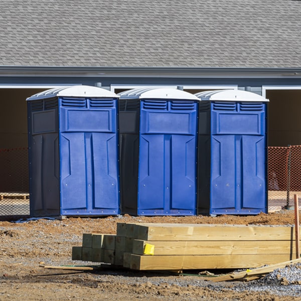 how do you ensure the portable restrooms are secure and safe from vandalism during an event in Emerald Beach